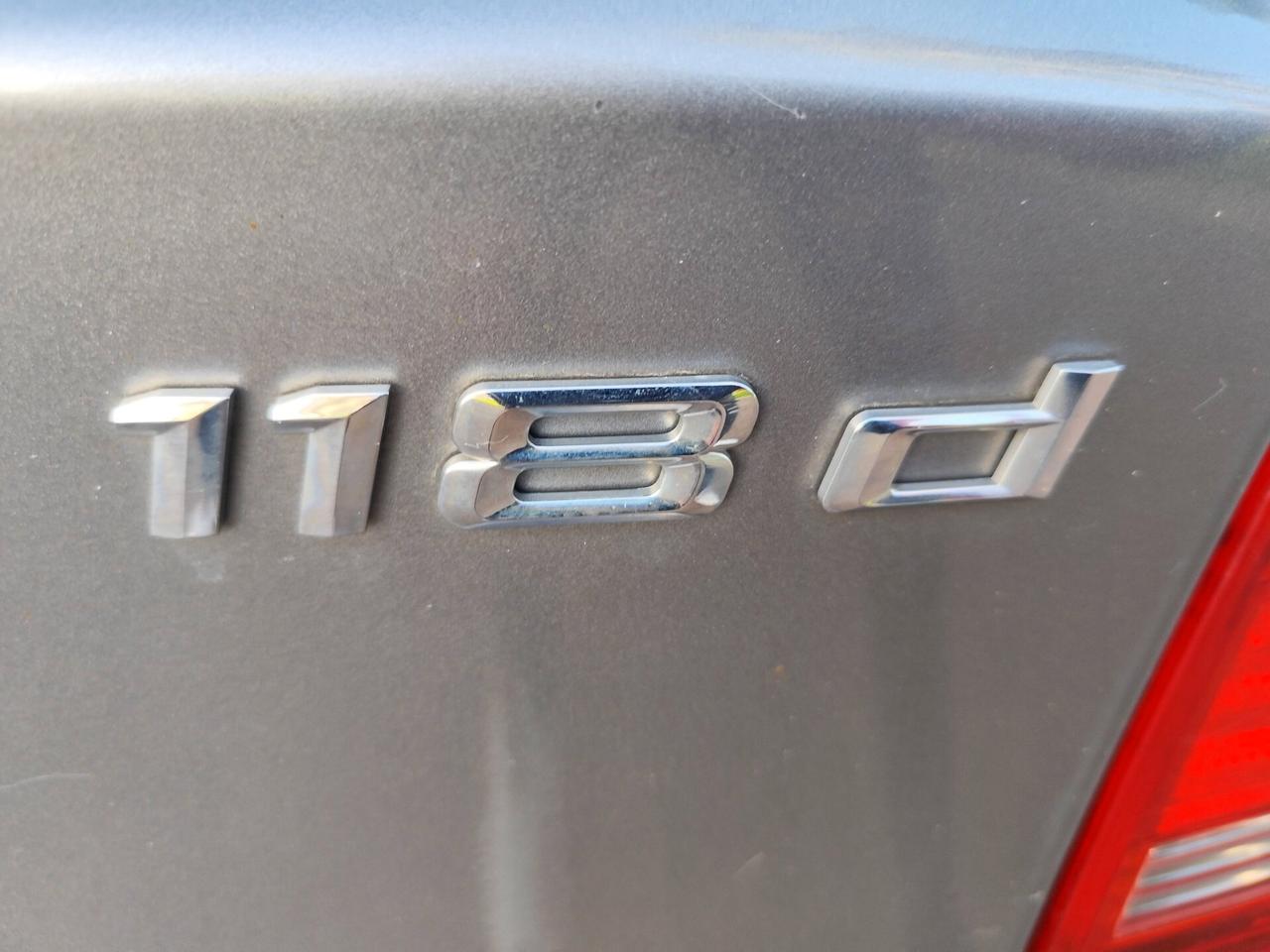 Bmw 118 118d 2.0 143CV cat 5 porte DPF