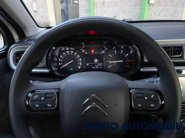 CITROEN C3 1.2 83CV KM-0 SENSORI PARCHEGGIO CRUISE CONTROL