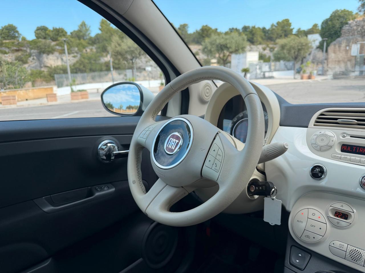 FIAT 500 LOUNGE/1.2 69 CV/TETTO/CERCHI 16"/GPL