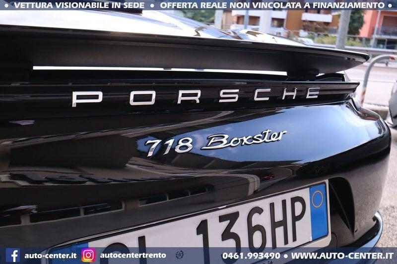 Porsche 718 718 Boxster 2.0 MANUALE CERTIFICATA 111 PUNTI PORSCHE