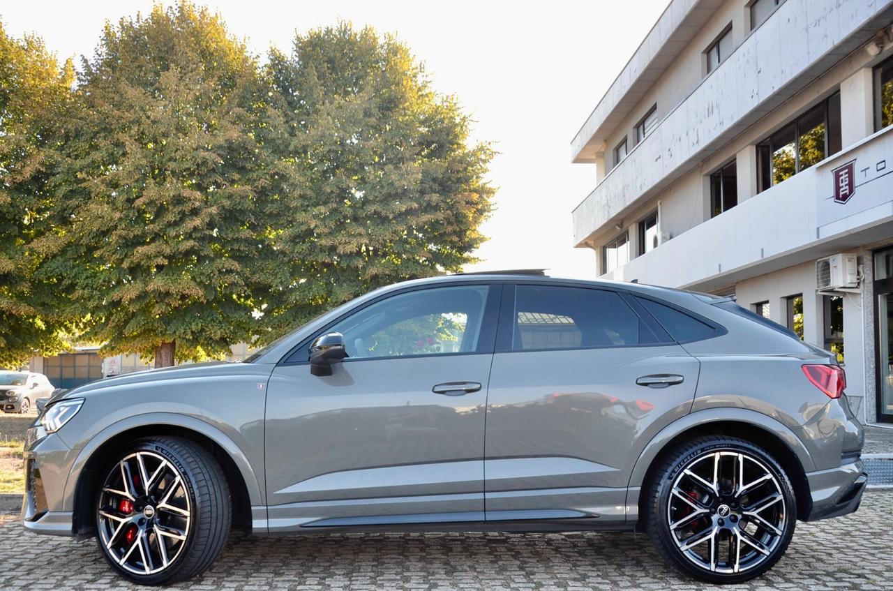 AUDI RSQ3 SPORTBACK 2.5 EDITION 10 YEARS QUATTRO 400cv S-TRONIC, BOLLO E SUPER 4/27, CARBOCERAMICA, TETTO, SEDILI CARBONIO, MATRIX, HI-FI SONOS, PERMUTE