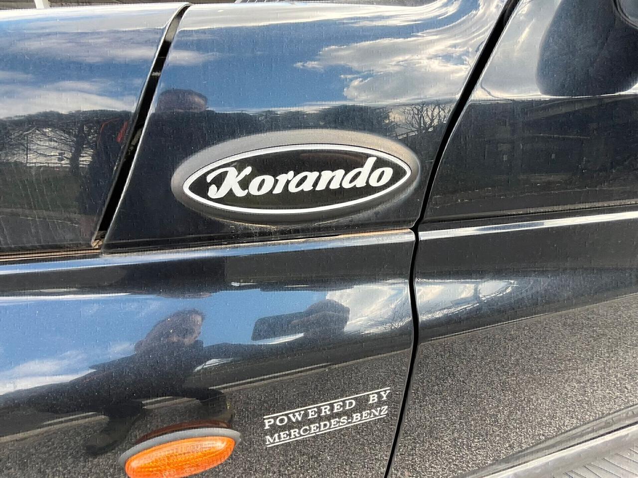 SSANGYONG KORANDO 2 SERIE 2.9 TURBODIESEL ELX - GANCIO TRAINO