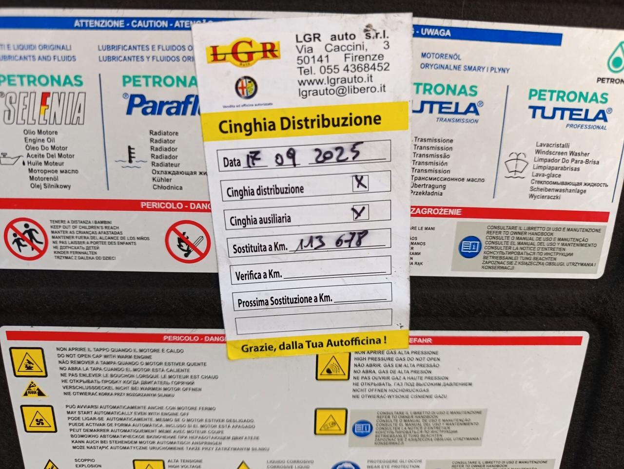 Alfa Romeo Stelvio 2.2 Turbodiesel 190 CV AT8 Q4 Business"accetto permuta"