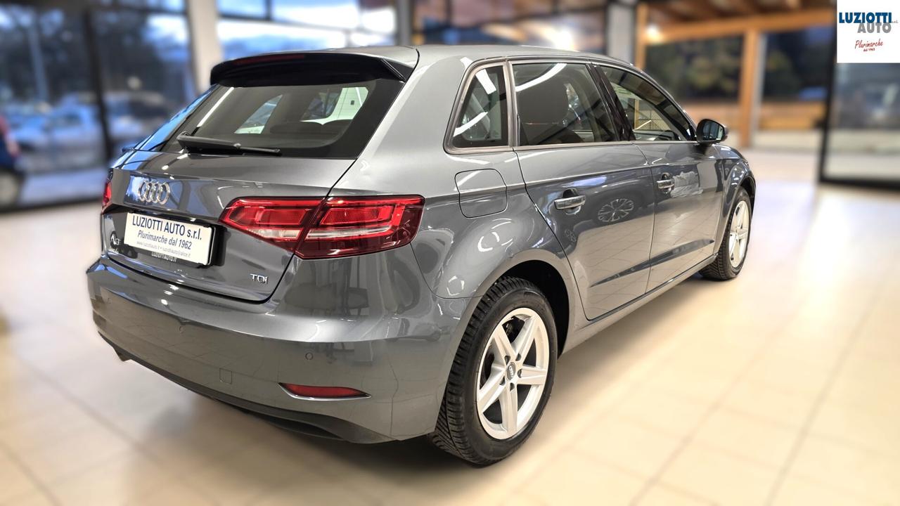 Audi A3 SPORTBACK 1.6 TDI BUSINESS - UNICO PR.