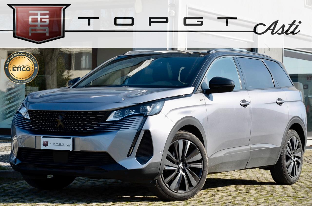 PEUGEOT 5008 1.5 BLUEHDI GT-LINE 130cv 7p, UNICOPROP, SERVICE UFF PEUGEOT, EURO 6D, NO VINCOLI, TETTO, FARI LED, PERMUTE