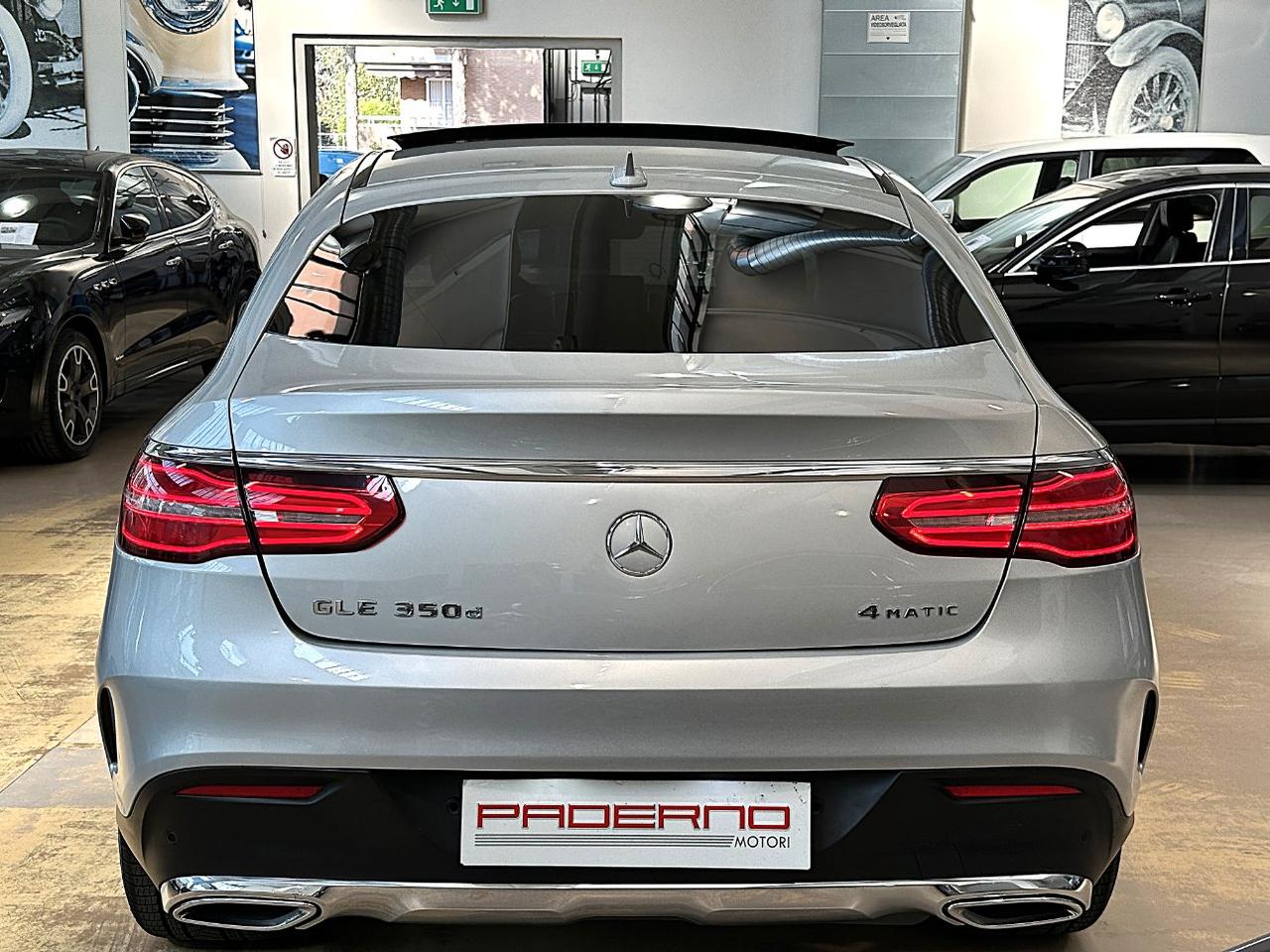 Mercedes GLE Coupe 350 d Premium 4matic-21"-Tetto-AirMatic-Carplay-Camera 360