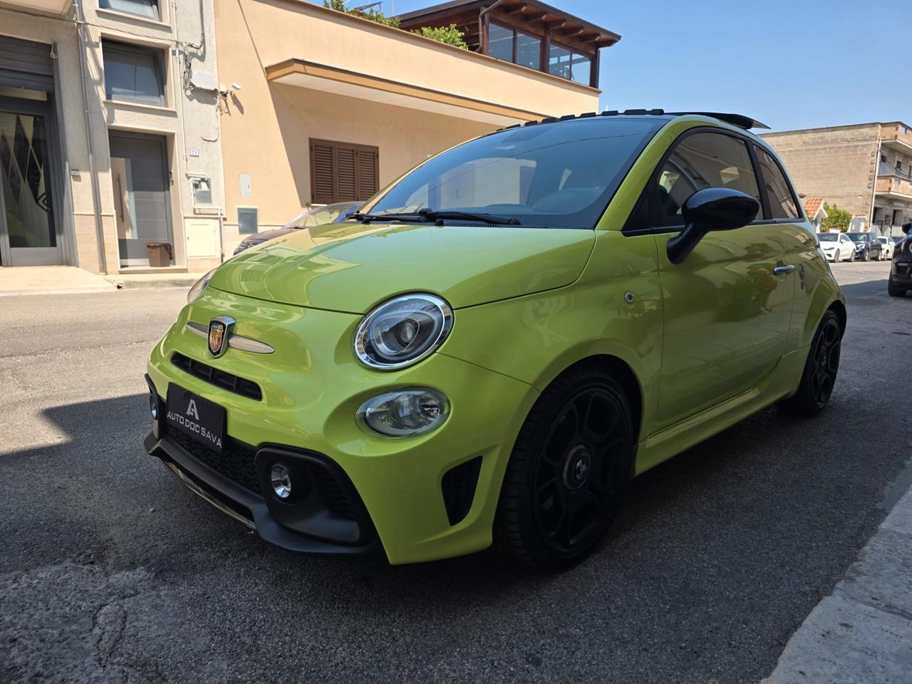Abarth 595 1.4 Turbo T-Jet 160 CV 70° Anniversario+Sed.Sabelt+Scarichi Monza+Tetto..