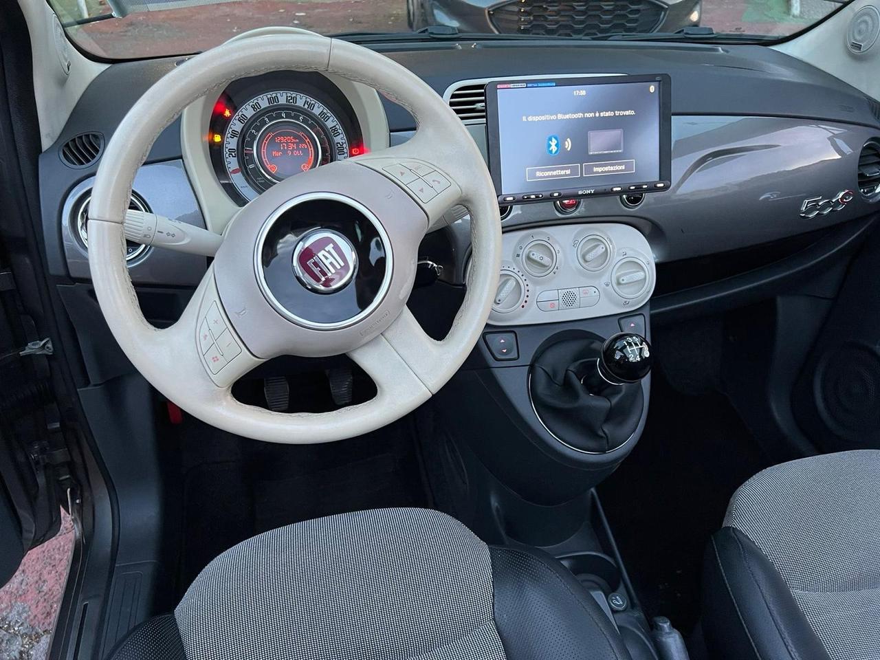 Fiat 500 69cv CABRIO *Bluetooth