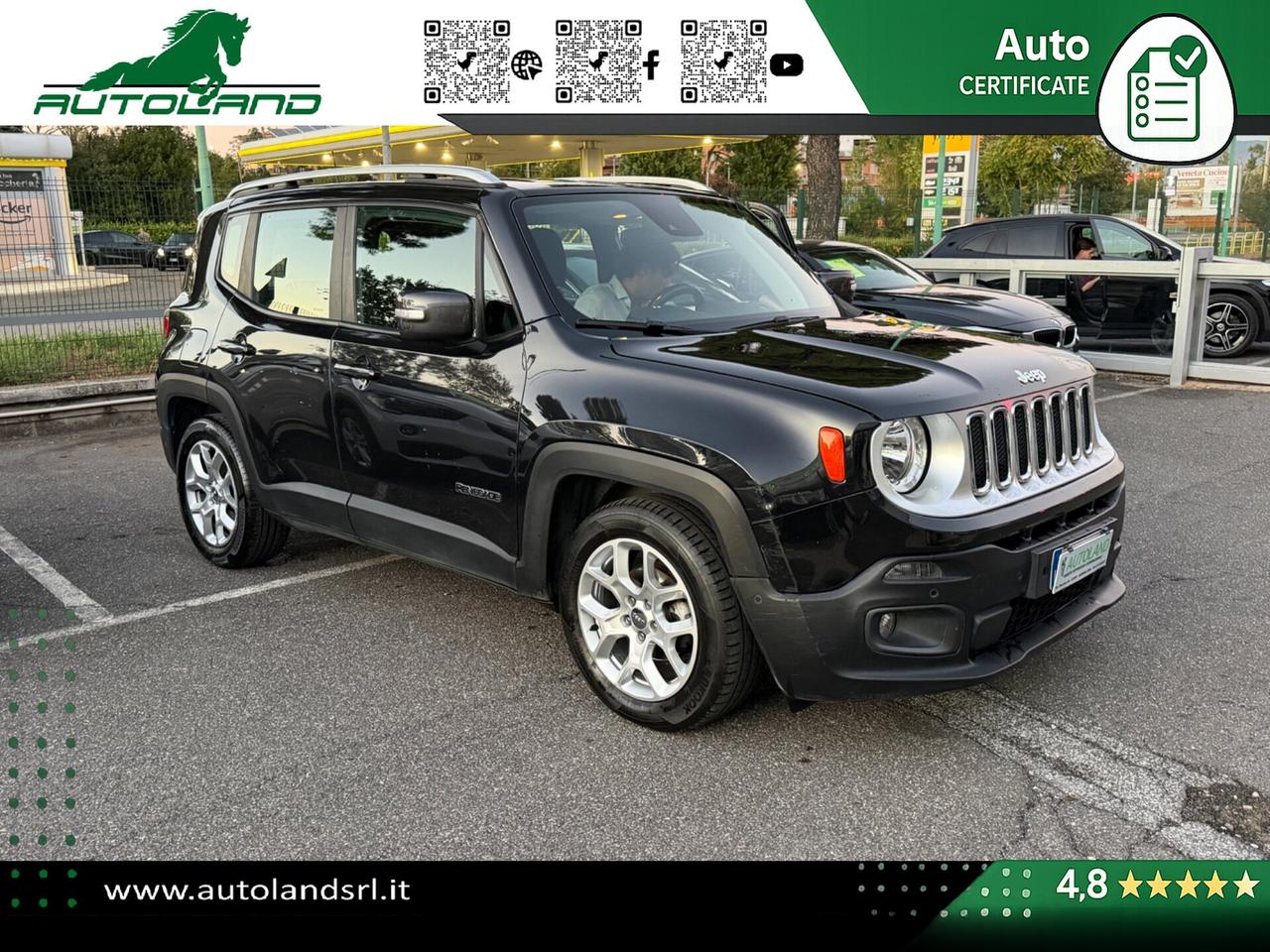 Jeep Renegade 1.6 MultiJet 120 CV Limited Automatica