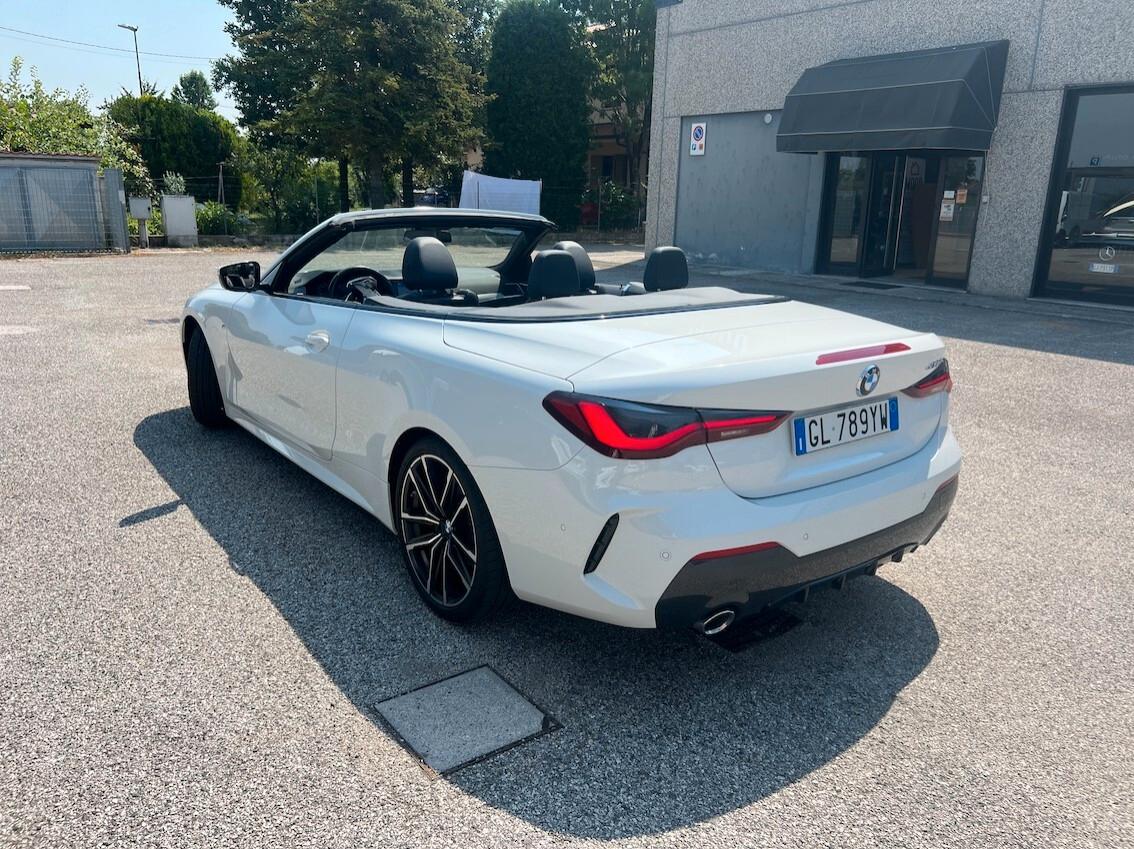 BMW 420 d 190 cv Cabrio mhev 48V Msport PREZZO IVA INCLUSA