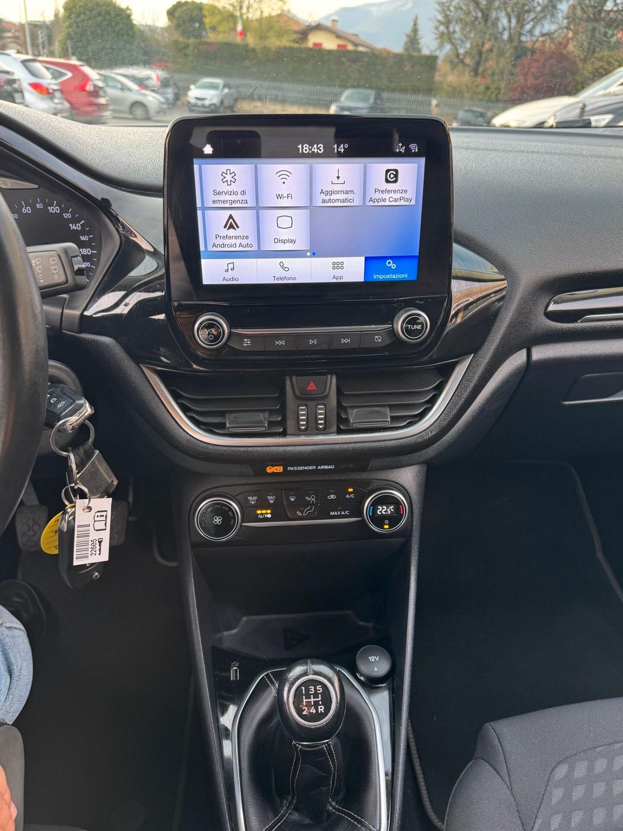 Ford Fiesta 1.1 75 CV GPL 5 porte Titanium