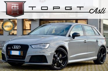 AUDI RS3 SPB 2.5 TFSI QUATTRO S-TRONIC 367cv, ECCELLENTI CONDIZIONI, PRIMA VERNICE, TUTTI SERVICE UFF AUDI, UFF ITALIANA, SCARICO RS, PERMUTE