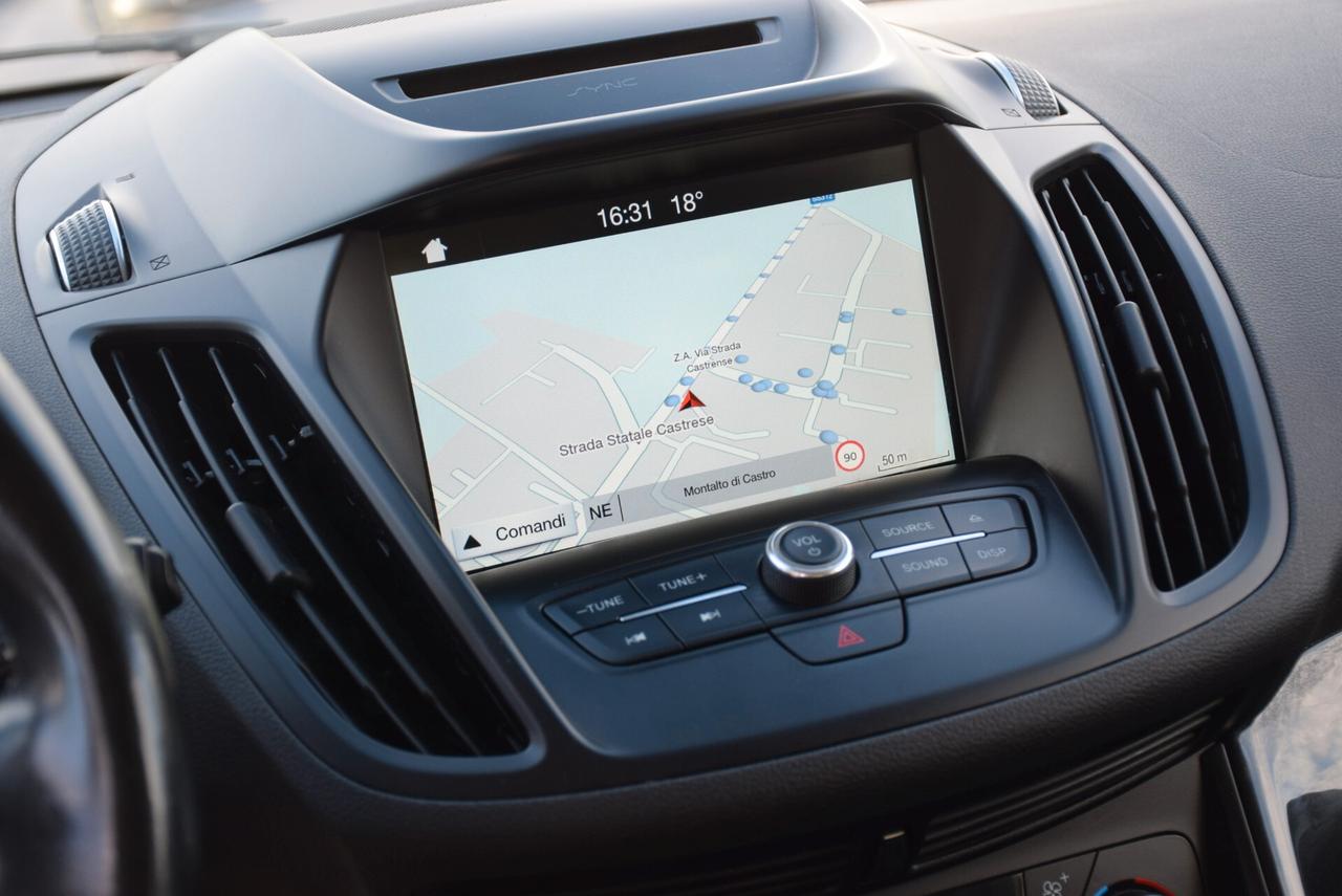 Ford Kuga 1.5TDCI 120CV 6M 2WD Titanium NAVI CRUISE CAM SENSORI BT LED