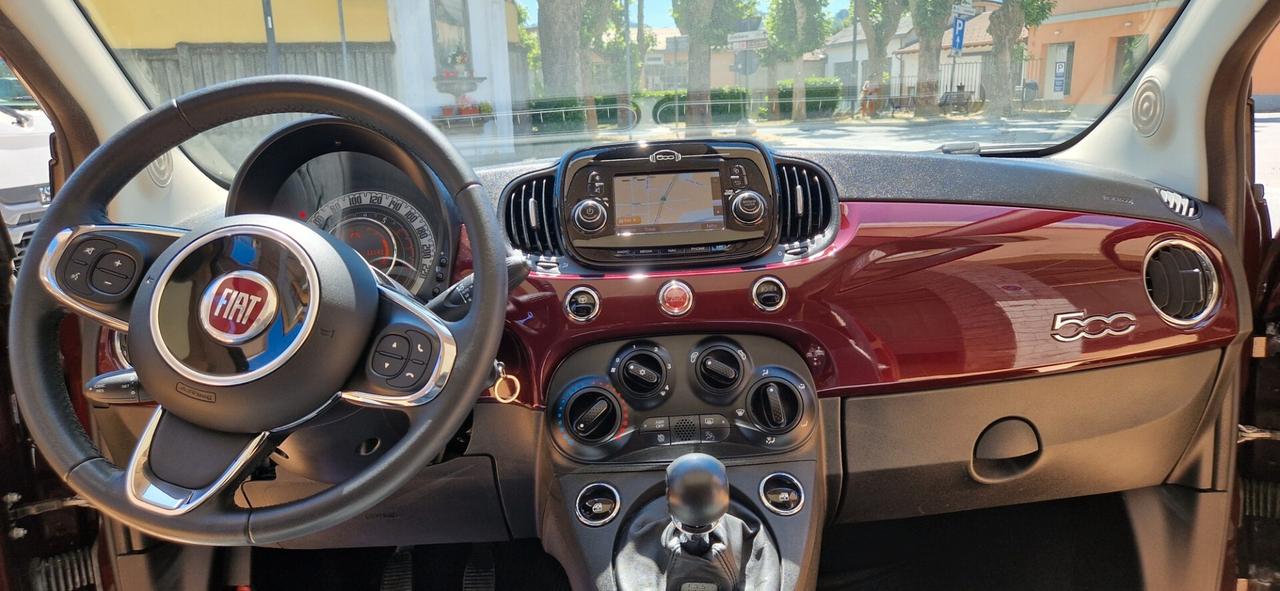 Fiat 500 1.2 Lounge TAGLIANDI / NAVI