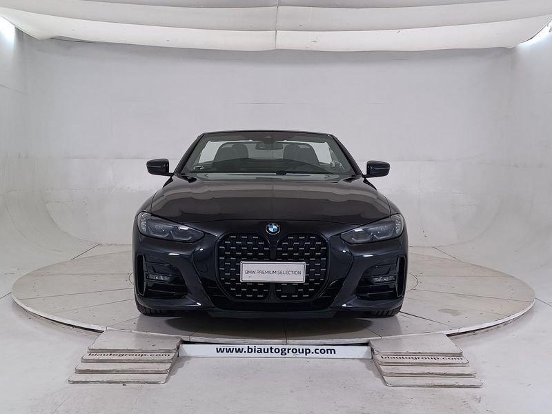BMW Serie 4 Cabrio Serie 4 G23 2020 Cabrio Diesel 420d Cabrio mhev 48V Msport auto