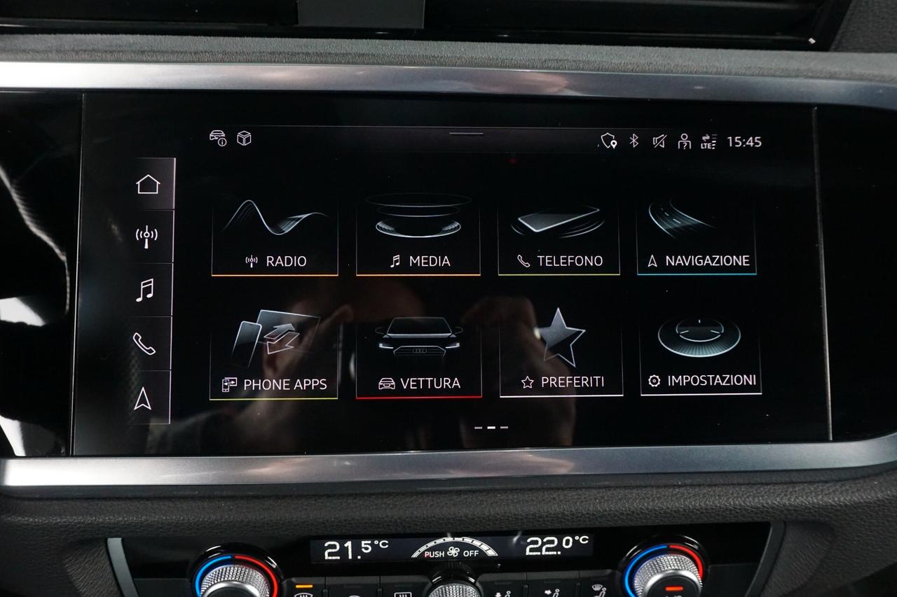 Audi Q3 SPB 45 TFSI E-Tron S tronic line Identity Black