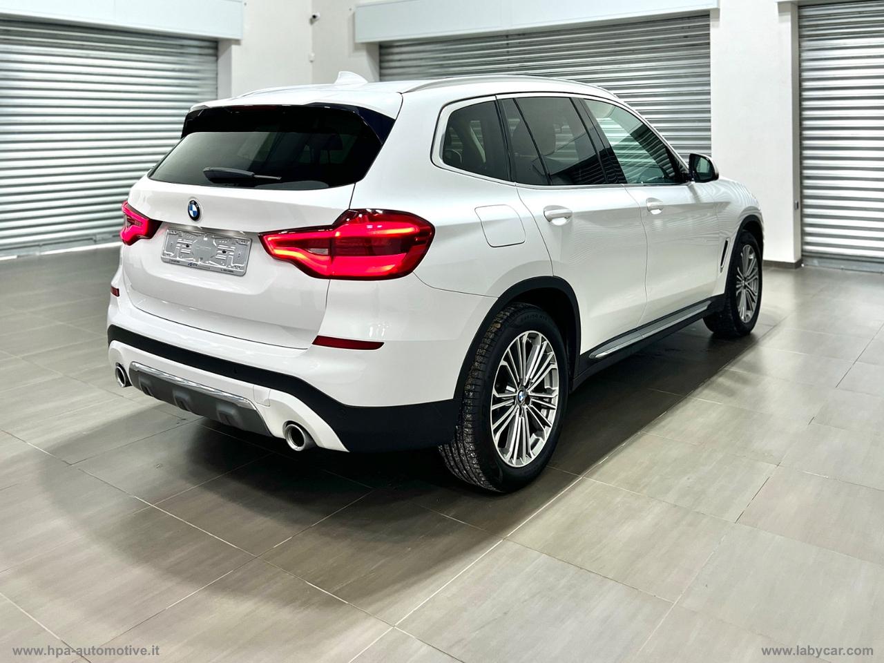 BMW X3 xDrive20d Luxury NAVI PELLE LED CERCHI 19