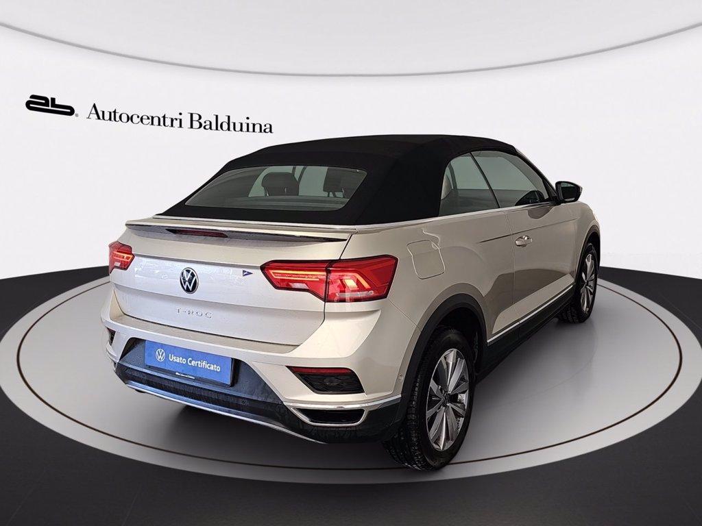 VOLKSWAGEN T-roc cabriolet 1.5 tsi style dsg del 2021