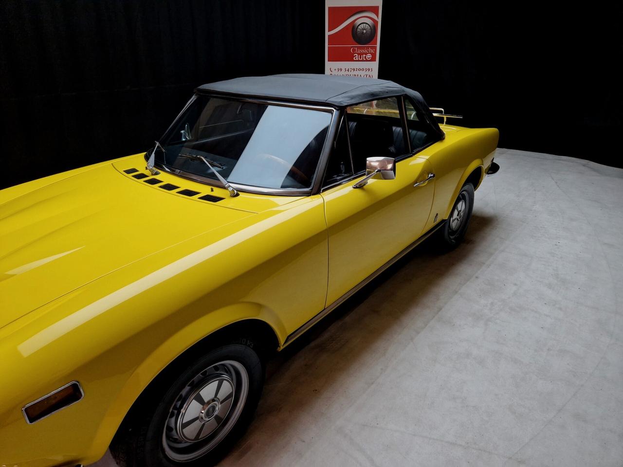 Fiat 124 Spider 1.8cc certif. ASI con C.R.S