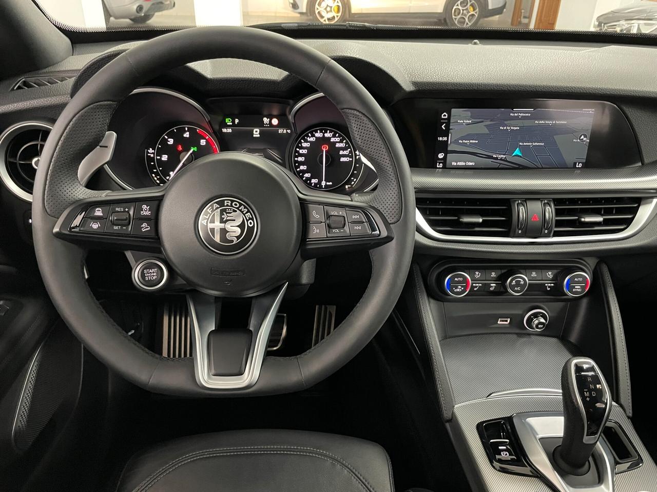 Alfa Romeo Stelvio 2.2 TD 210 CV VELOCE Q4 IMMATR. 29/12/2021 RUOTINO