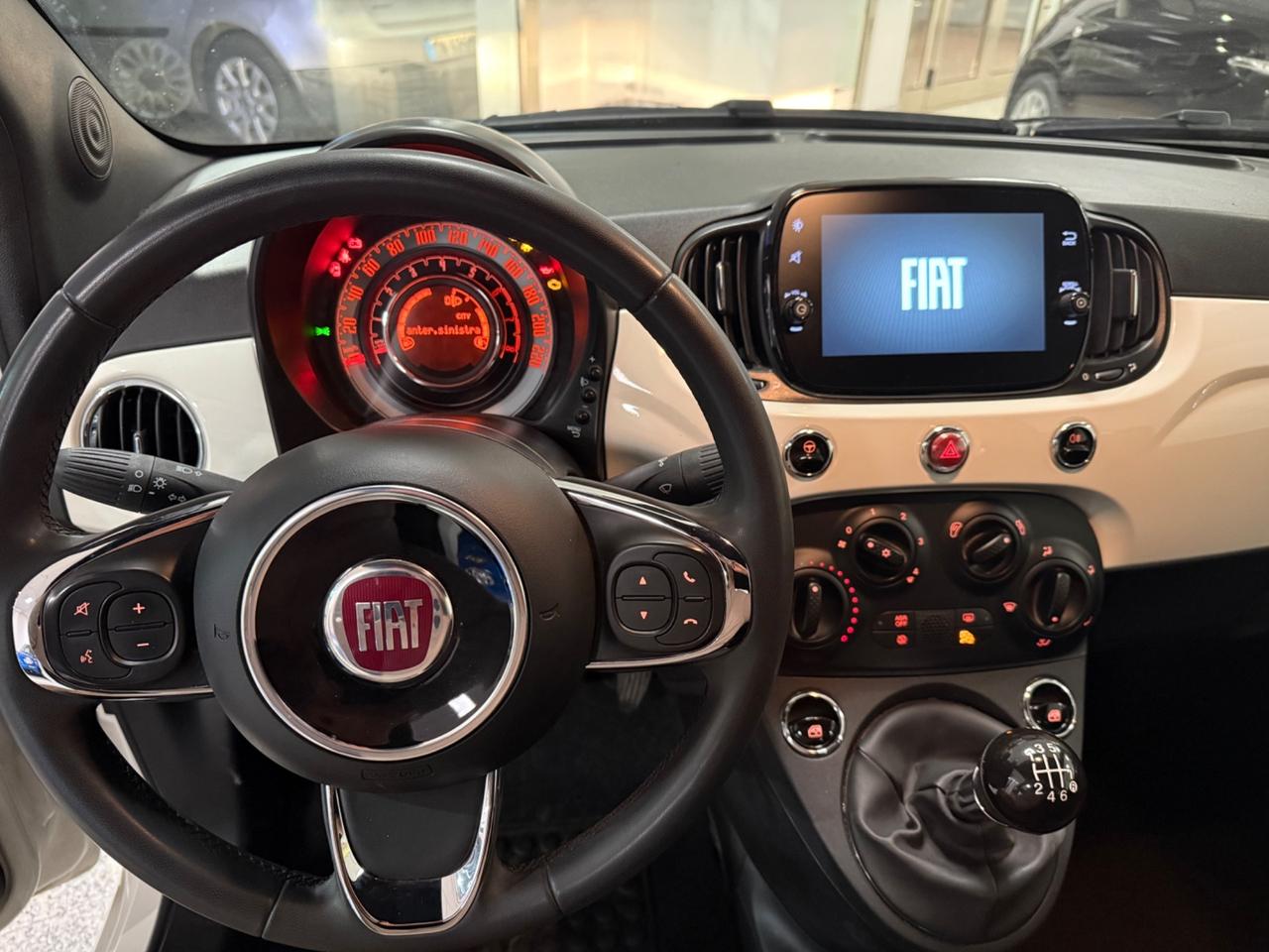 "" OCCASIONE FIAT 500 CABRIOLET!! Fiat 500 C 1.0 Hybrid Red OK NEOPATENTATI