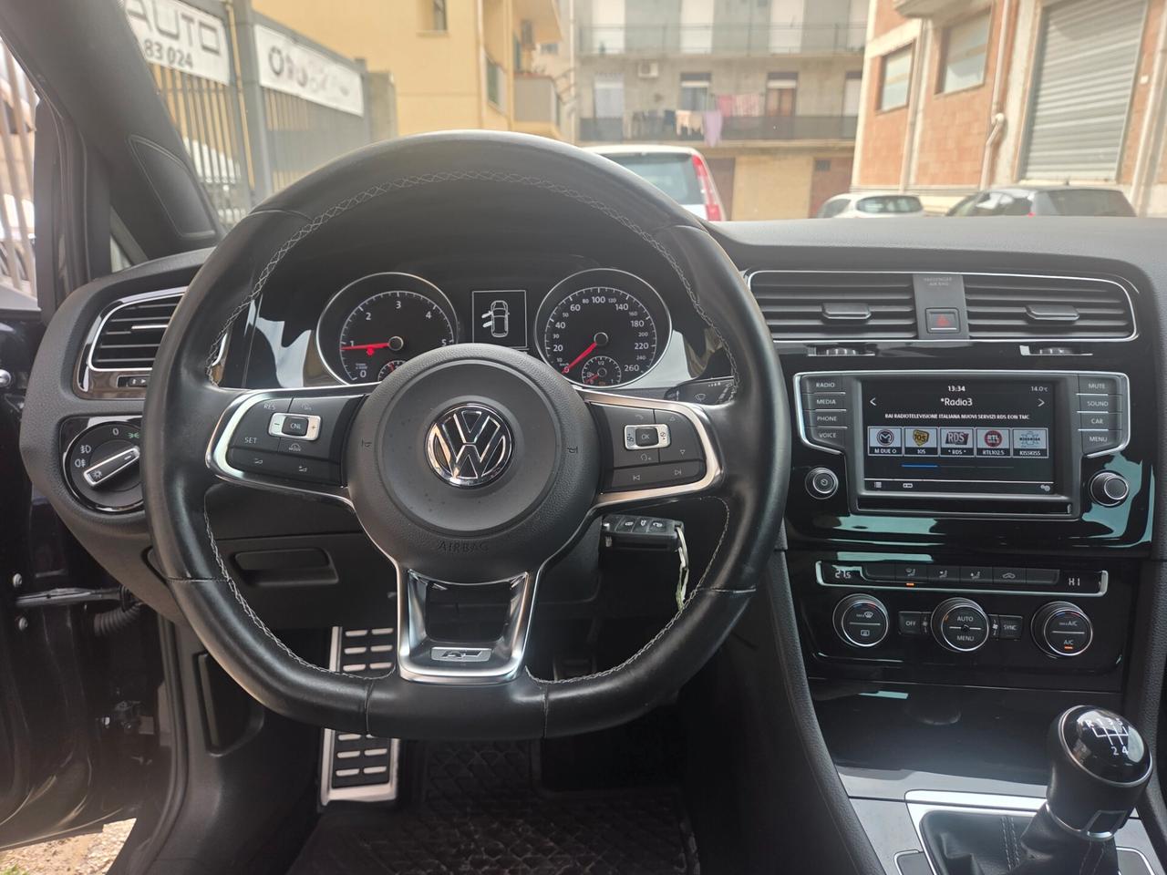 VW GOLF 7 R-LINE FARI LED 1.6 TDI 110 CV KMCERTIF