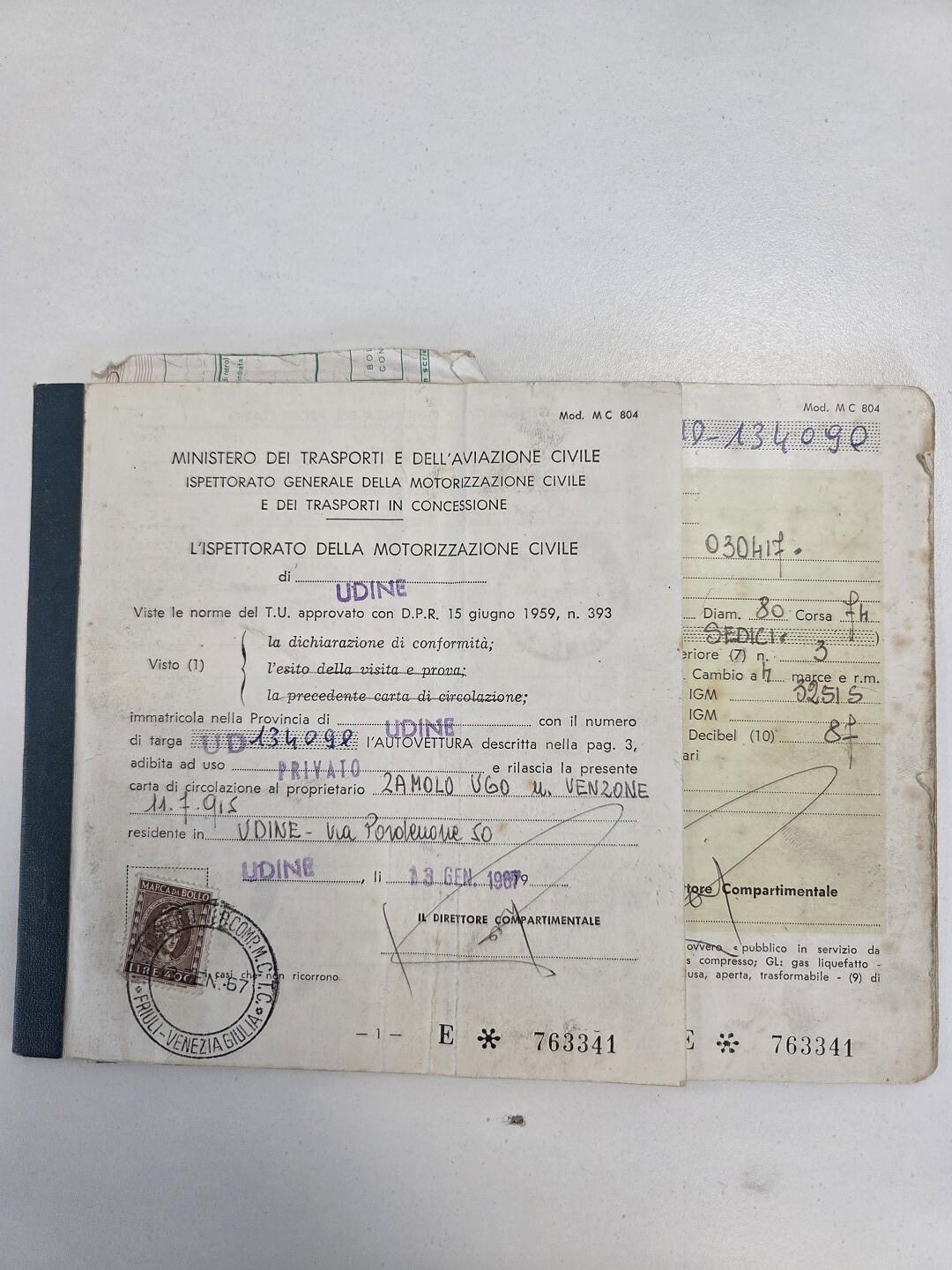 LANCIA FLAVIA DEL 1967