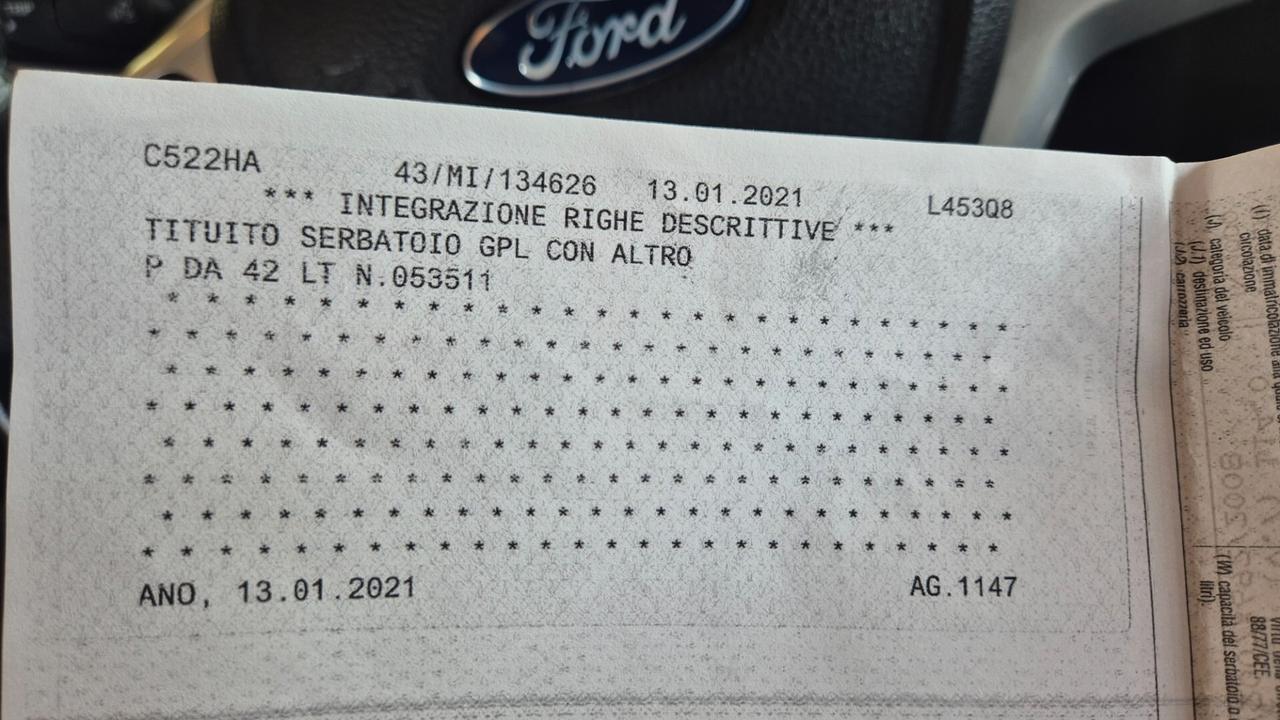 Ford Fiesta 1.4 5 porte Benzina GPL Titanium