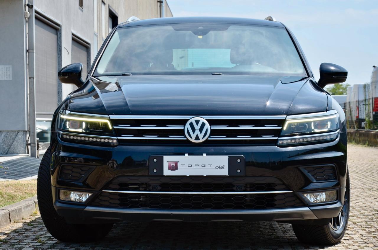 VOLKSWAGEN TIGUAN 2.0 TDI EXECUTIVE 150cv DSG, UNICOPROPRIETARIO, SERVICE VW, NAVI, RETROCAMERA, APPLE ANDROID, 18", PERMUTE