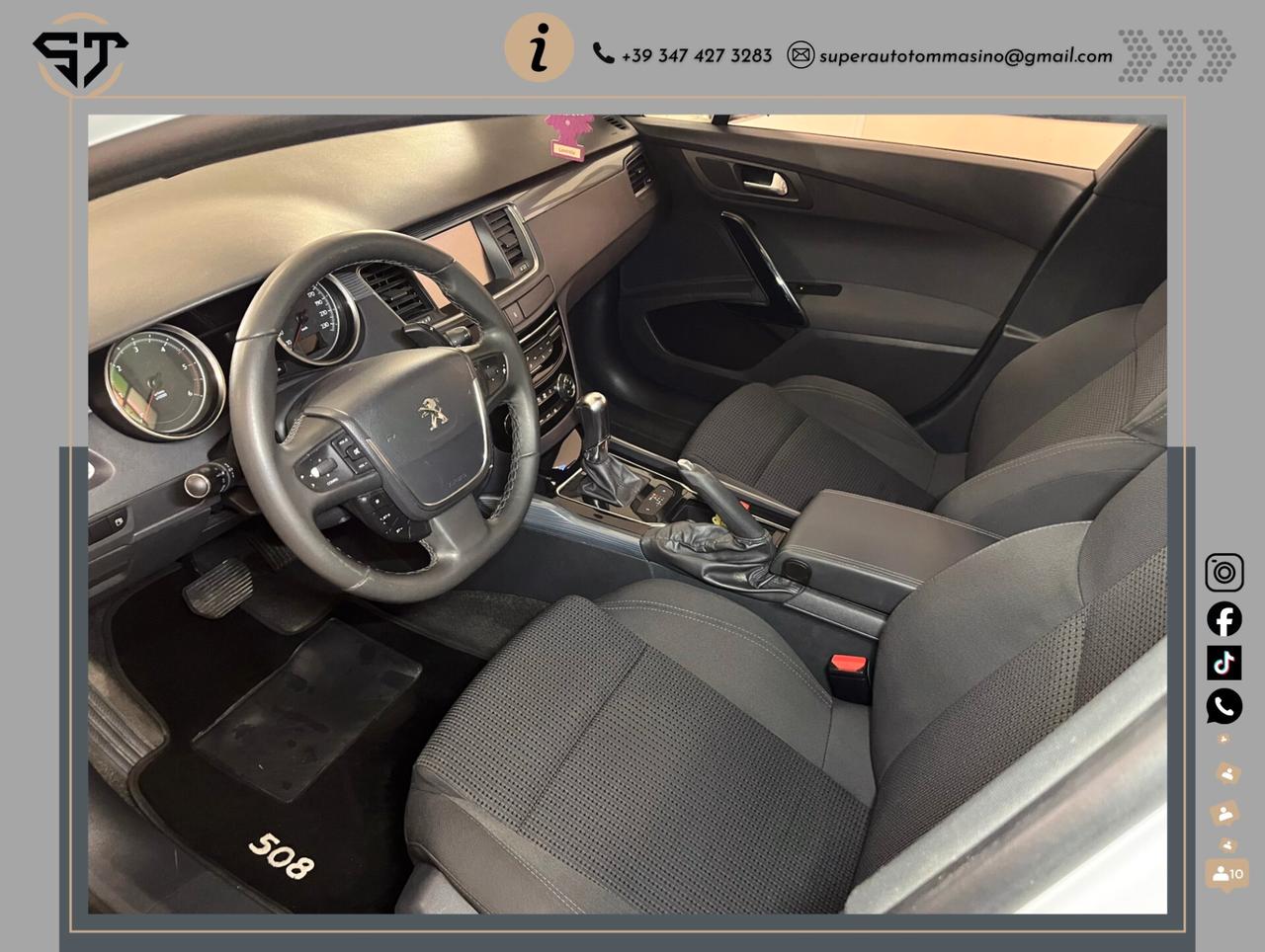 Peugeot 508 BlueHDi SW 120 EAT6 perfetta