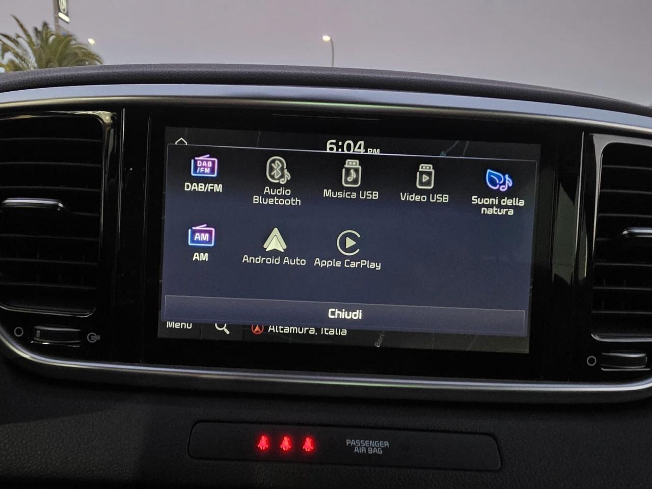 Kia Sportage 1.6 CRDI 136 CV 2WD Mild Hybrid GT Line#LED#PELLE#TETTO#CARPLAY#TETTO#CAM#CARPLAY