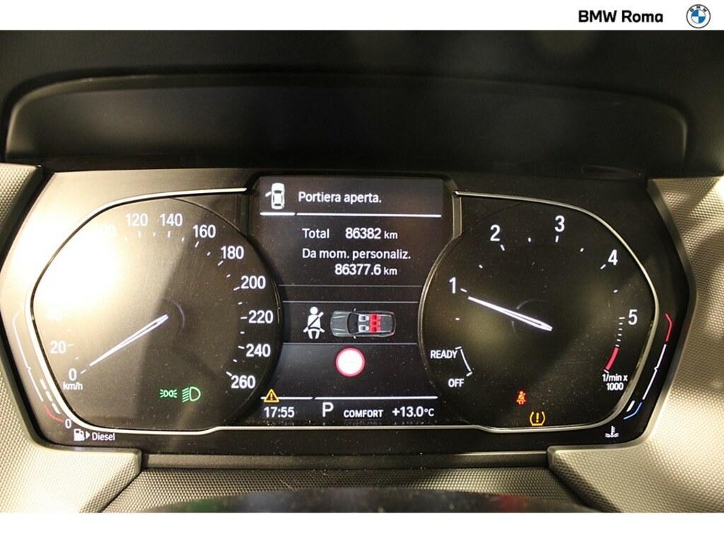 BMW Serie 1 5 Porte 116 d SCR Advantage DCT