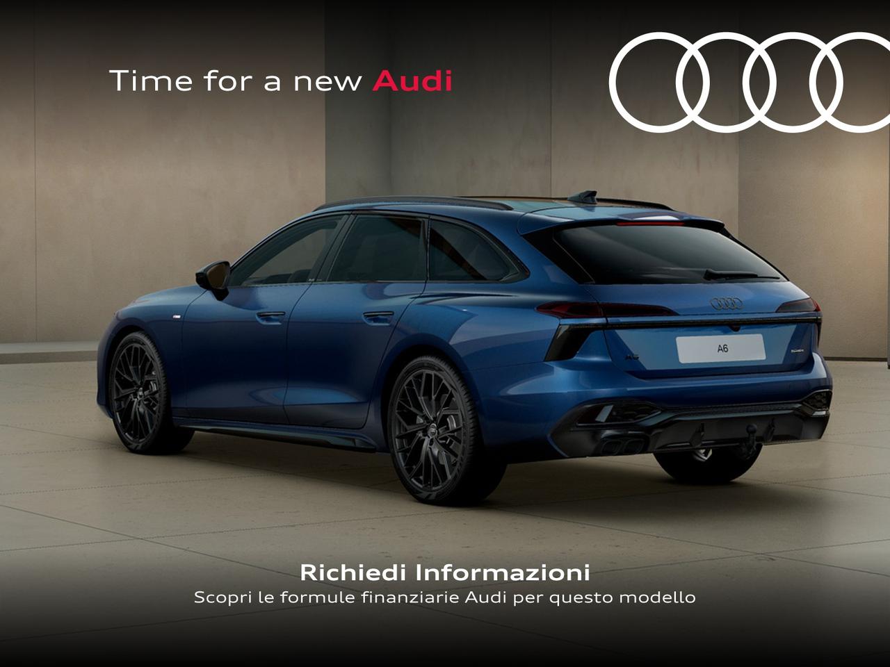 Audi A6 avant 2.0 tdi mhev + s line edition quattro 204cv s-tronic