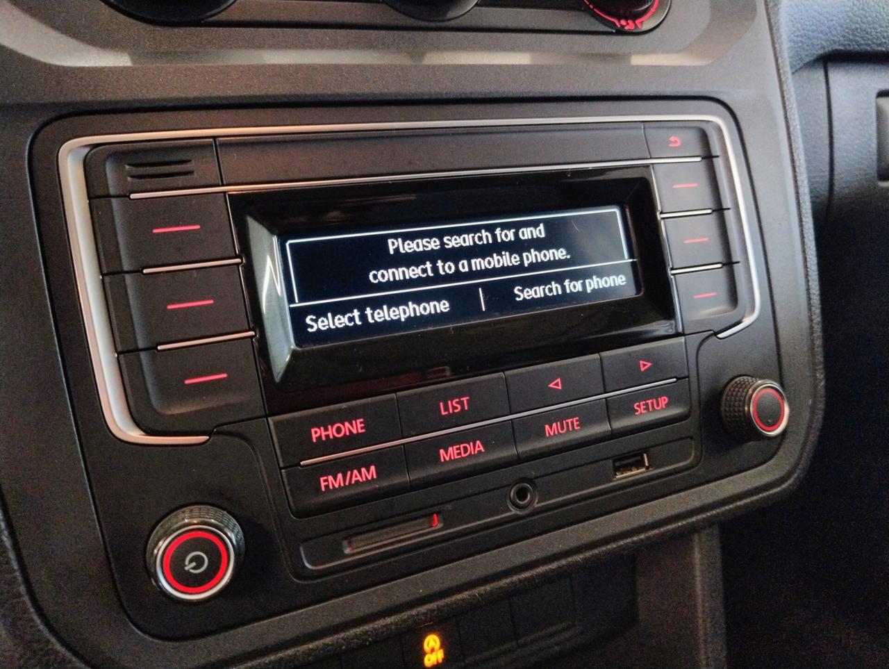 VOLKSWAGEN Caddy 2.0 TDI 75cv VAN *BLUETOOTH*PIANALE