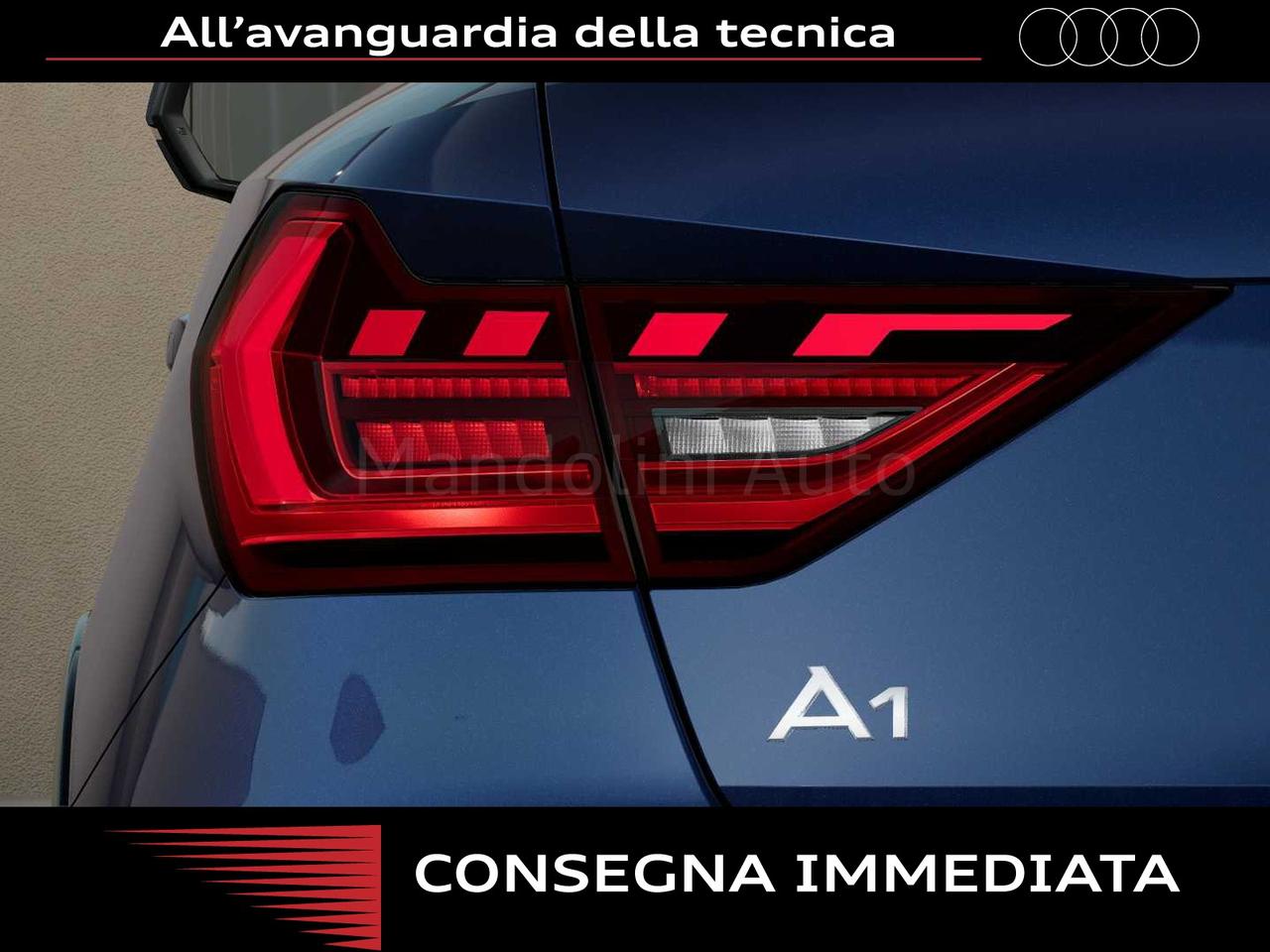 Audi A1 allstreet 30 1.0 tfsi 116cv identity contrast s tronic