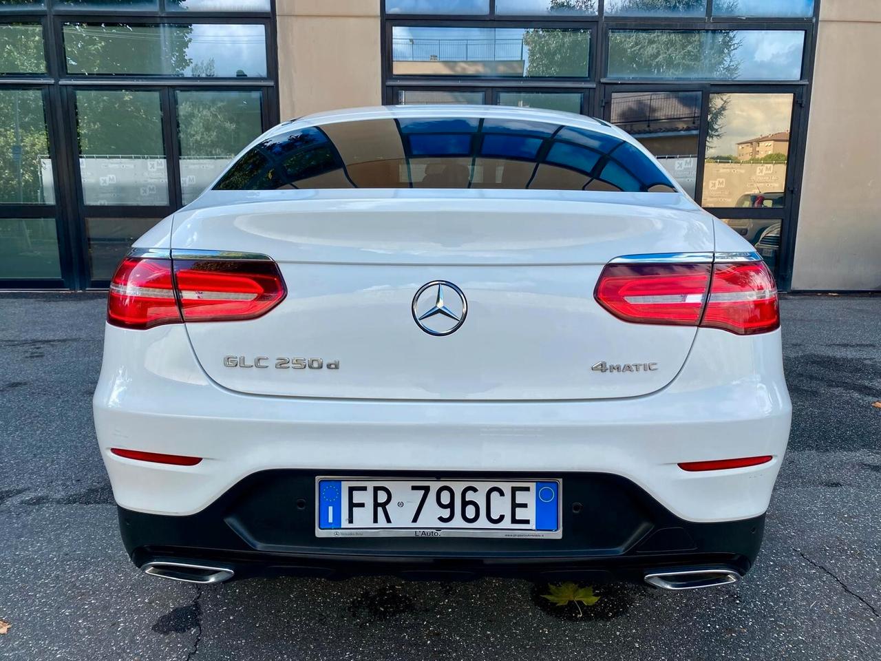 Mercedes-Benz GLC 250 COUPE d PREMIUM 4matic - TETTO -CAMERA 360 GARANZIA