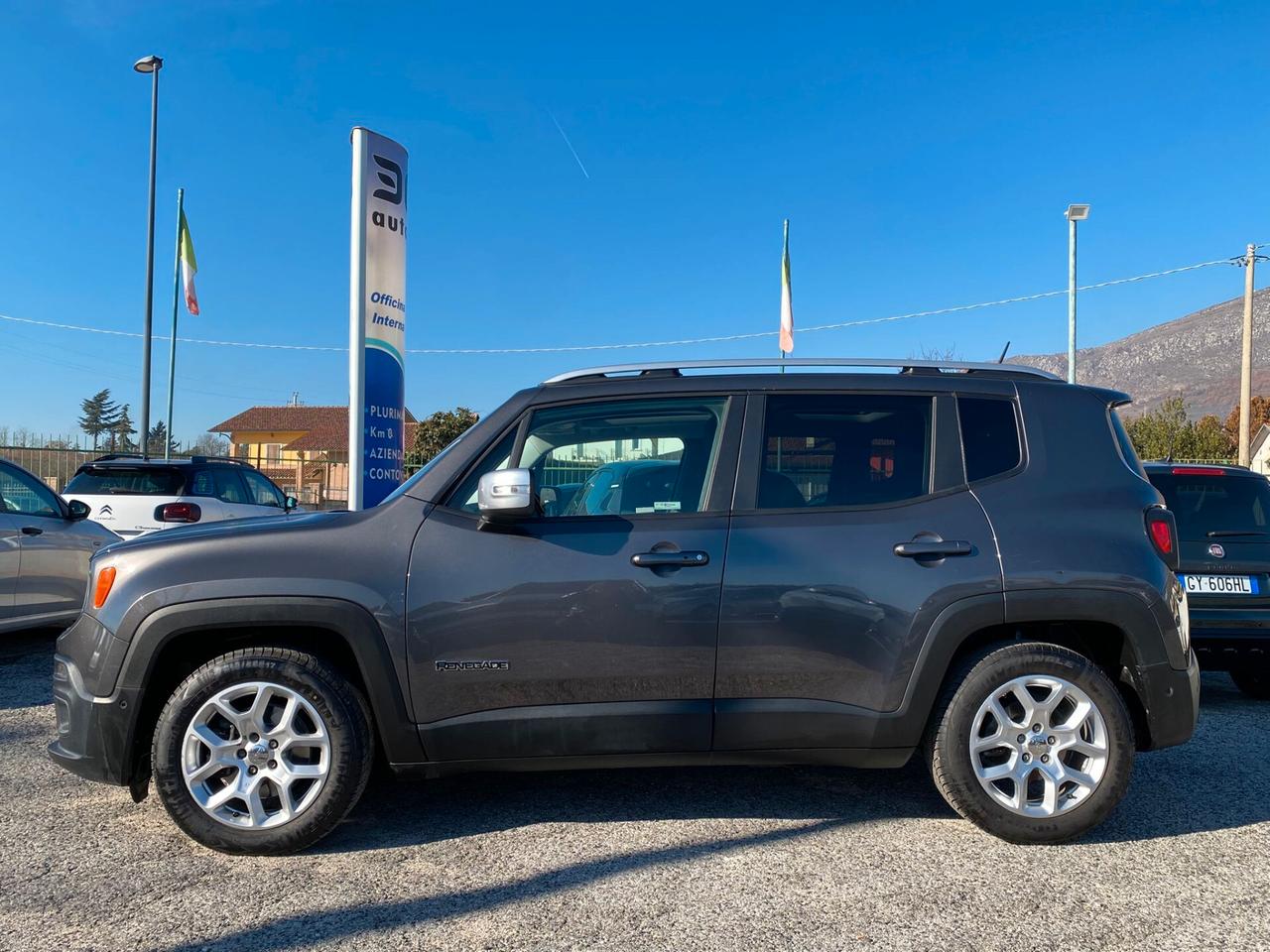 Jeep Renegade 1.6 Mjt 120 CV Limited Pack, Tetto Aprib. + Ruota scorta in lega