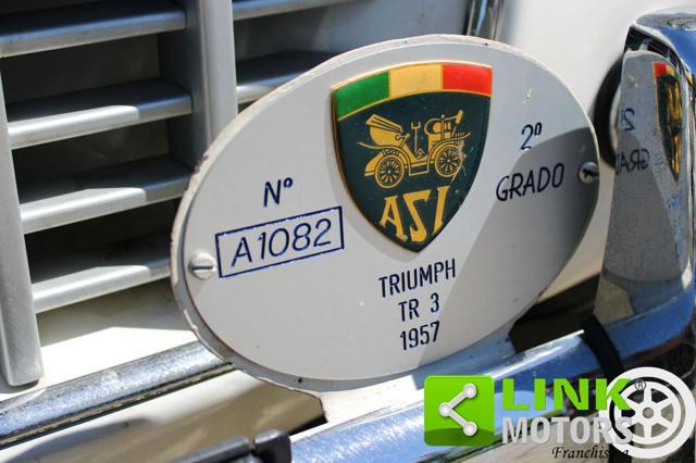 TRIUMPH TR3 Spider "Bocca Stretta" 2.0 98 CV ISCRITTA ASI