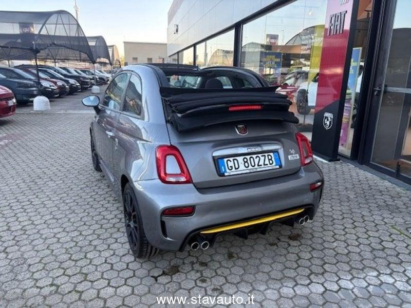 Abarth 595 595 C 1.4 Turbo T-Jet 165 CV Pista - Scarico Record Monza, Pinze freno Gialle e Dischi freno
