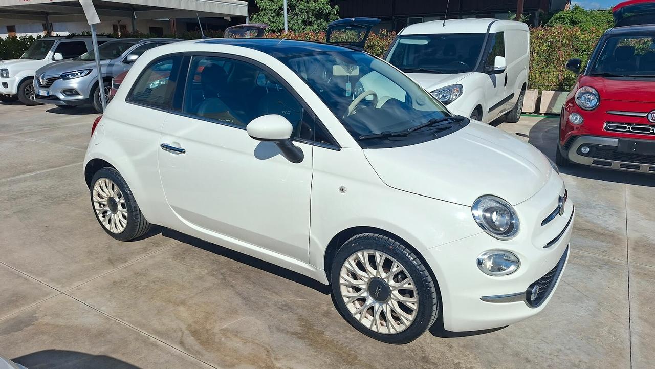 Fiat 500 1.2 Lounge con sedili in pelle