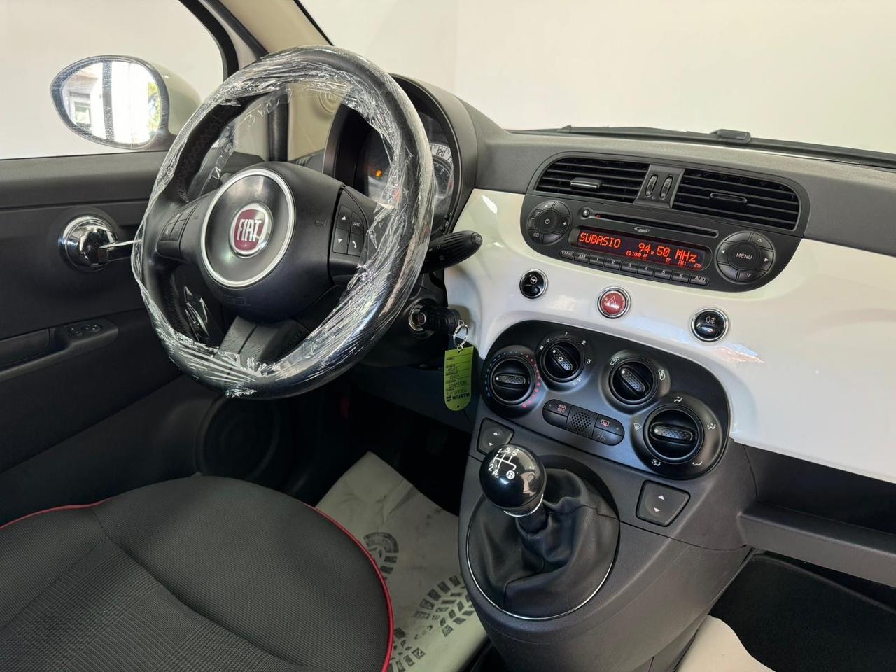 Fiat 500 1.2 Benzina -INTERNI IN PELLE-GARANTITA-2015