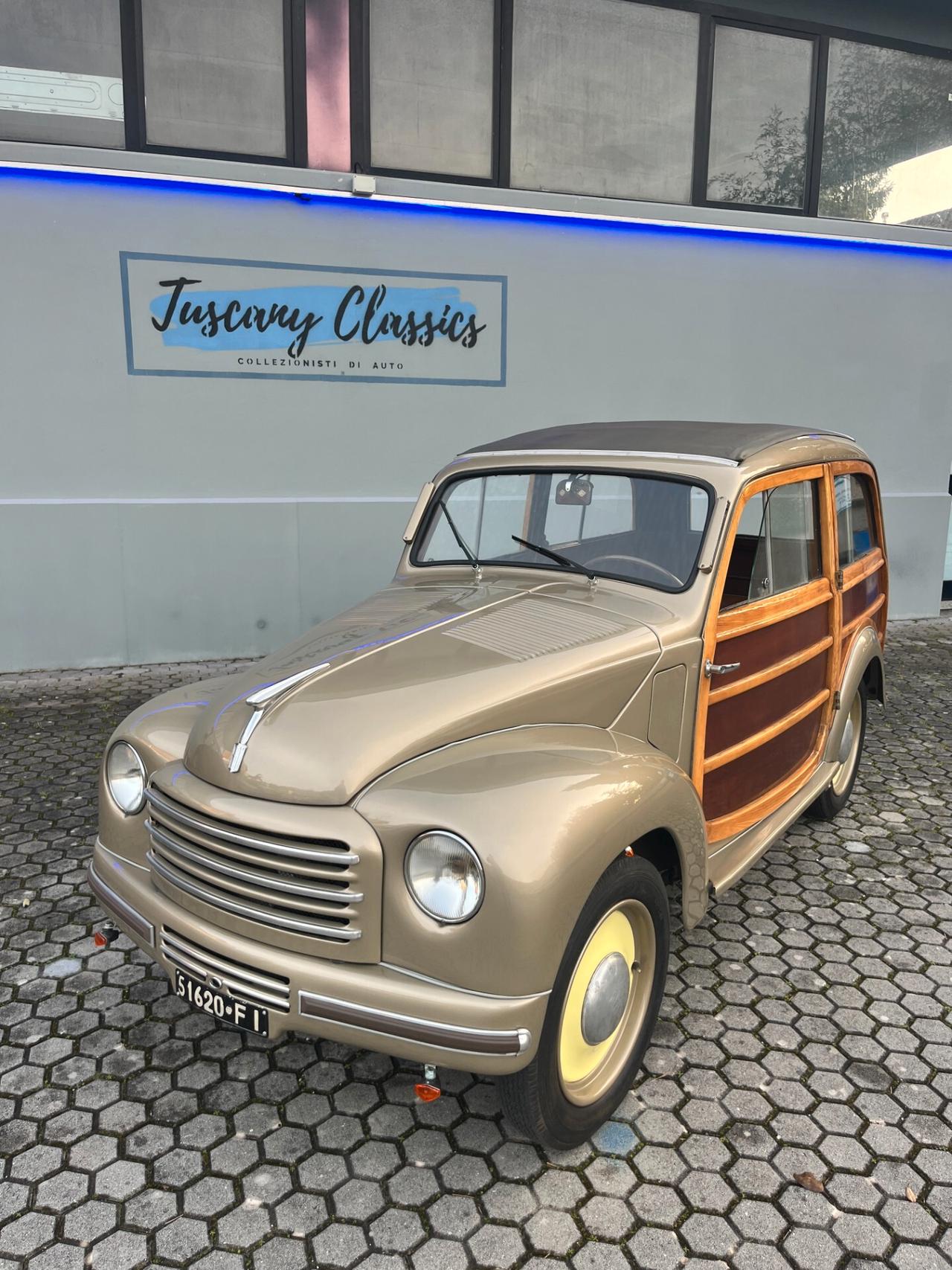 Fiat Topolino 500 C Gardiniera Legno