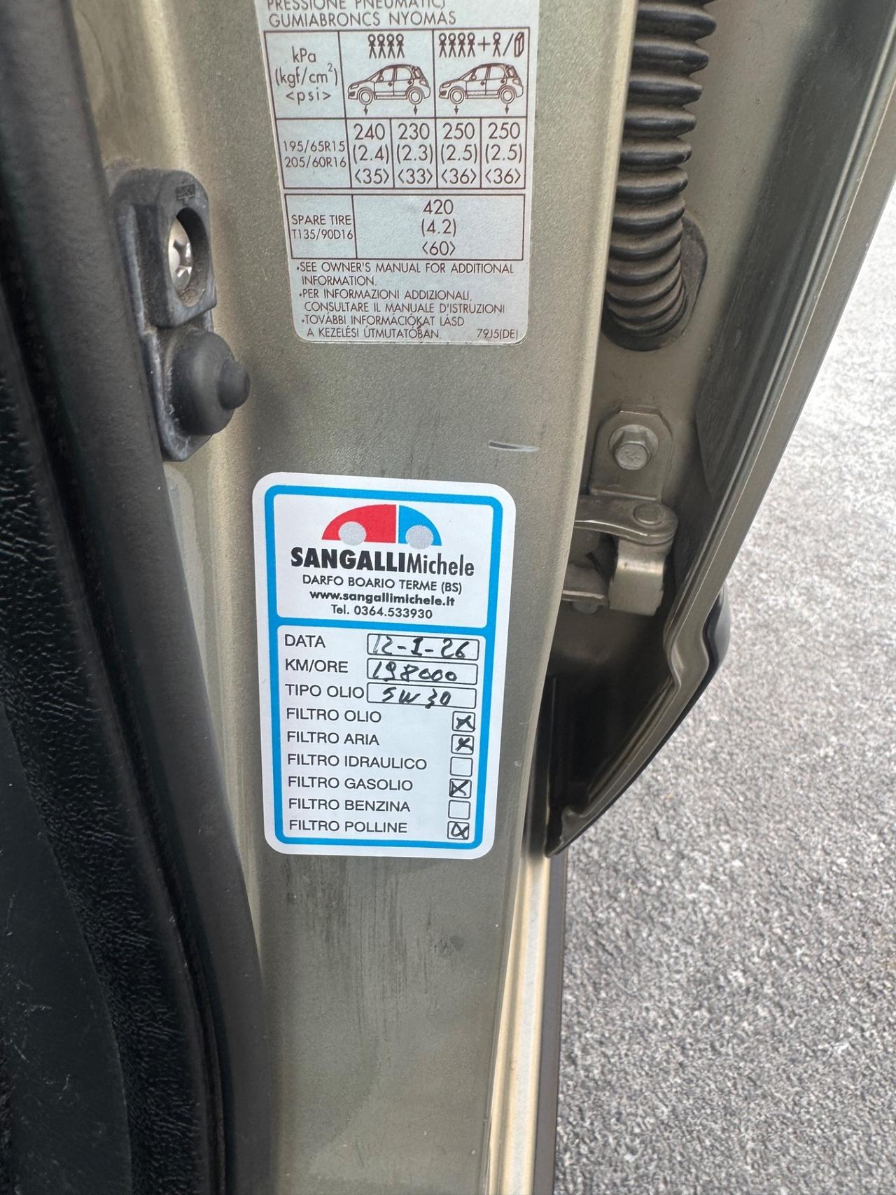 Fiat Sedici 1.9 DIESEL 120CV 4x4 Emotion 11/2007