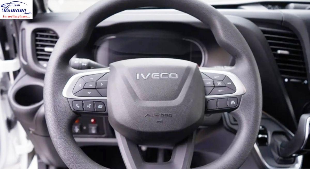 New Iveco Daily 35 C18 C.Autom#Cassone Ribaltabile#GRU FASSI!