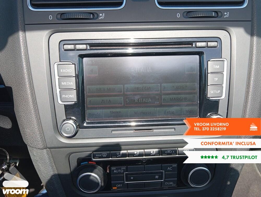 VOLKSWAGEN Golf 6ª serie Golf Cabriolet 1.6 TDI