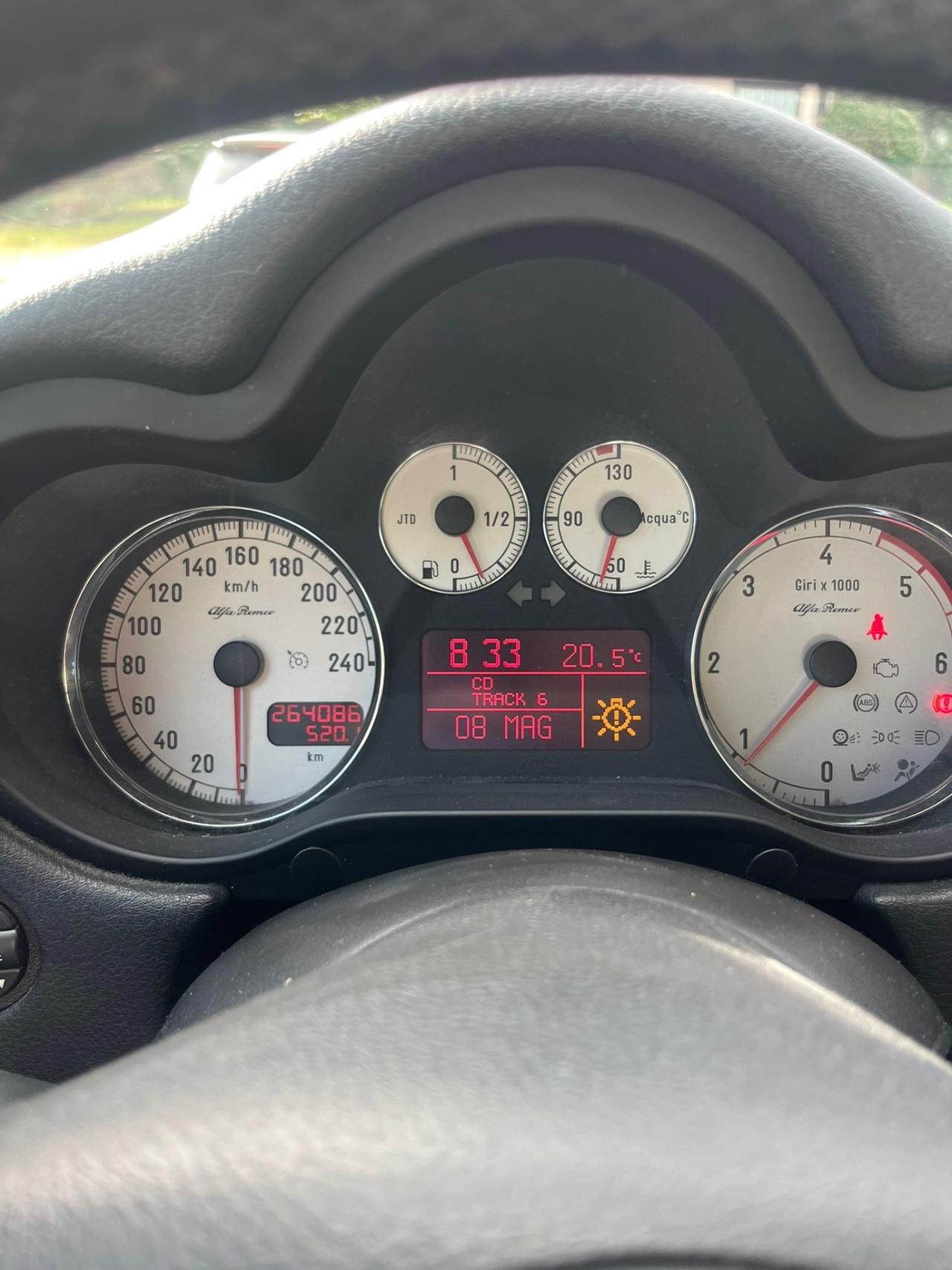 Alfa Romeo 147 1.9 JTD (120) 3 porte Exclusive
