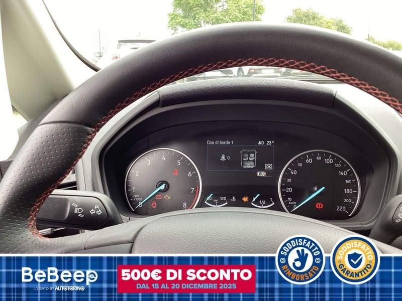 Ford EcoSport 1.0 ECOBOOST ST-LINE S&S 125CV MY20.25