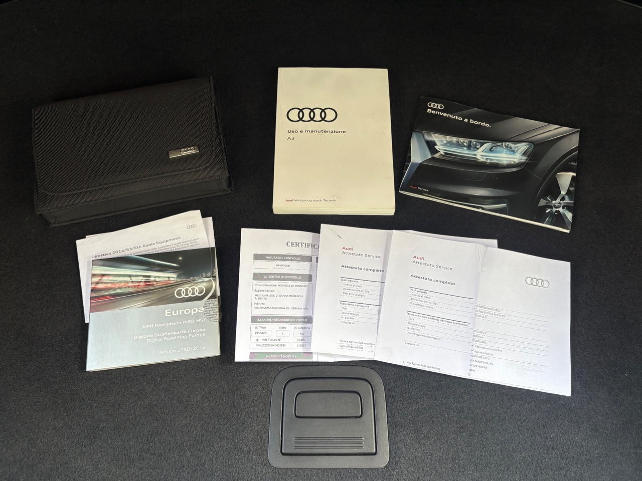 Audi A3 SPORTBACK 1.6 TDI 115CV SPORT FULL LED/NAV
