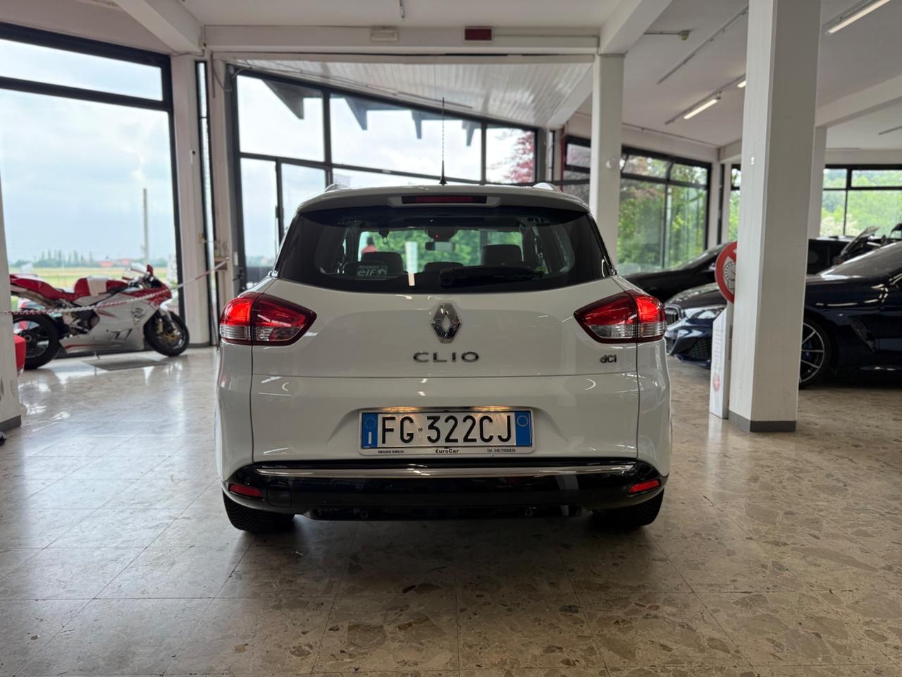Renault Clio Sporter dCi 8V 75CV Energy Intens 12/2016 EURO 6B NEOPATENTATI