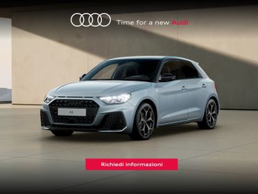 Audi A1 sportback 30 1.0 tfsi identity black 116cv s-tronic